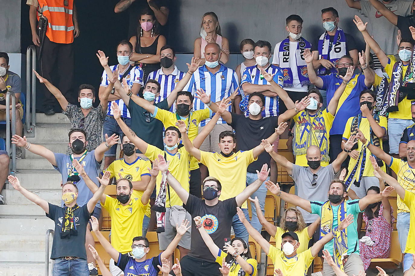 Fotos: Las mejores imágenes del partido entre el Cádiz y la Real Sociedad
