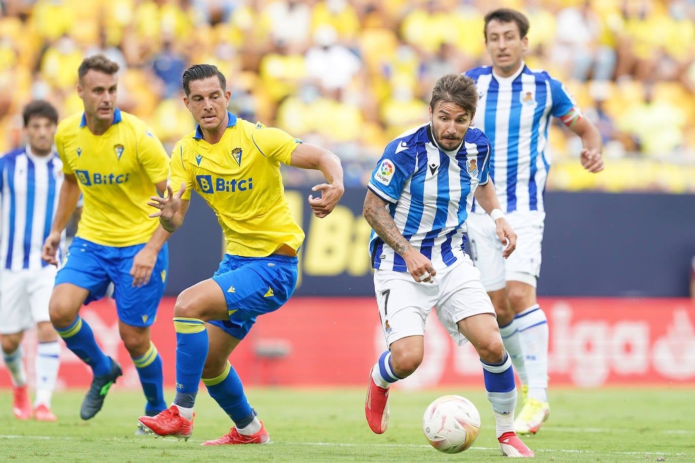 Fotos: Las mejores imágenes del partido entre el Cádiz y la Real Sociedad