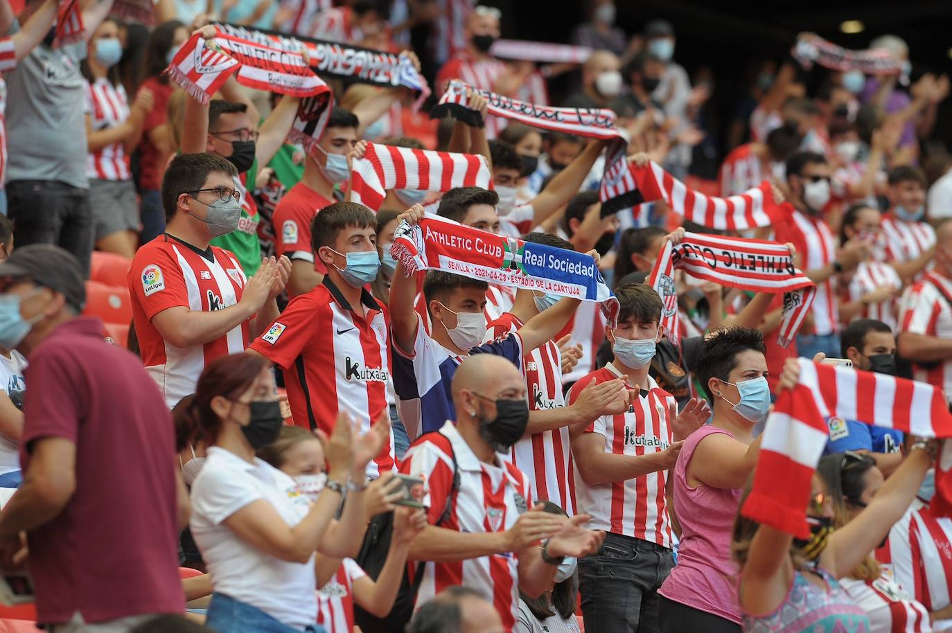 Fotos: Las mejores imágenes de la victoria de la Real en el derbi de San Mamés