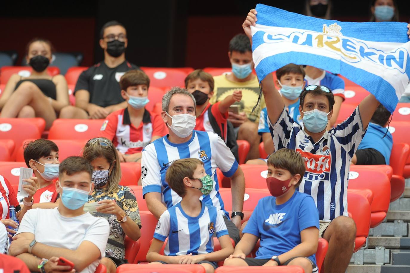 Fotos: Las mejores imágenes de la victoria de la Real en el derbi de San Mamés
