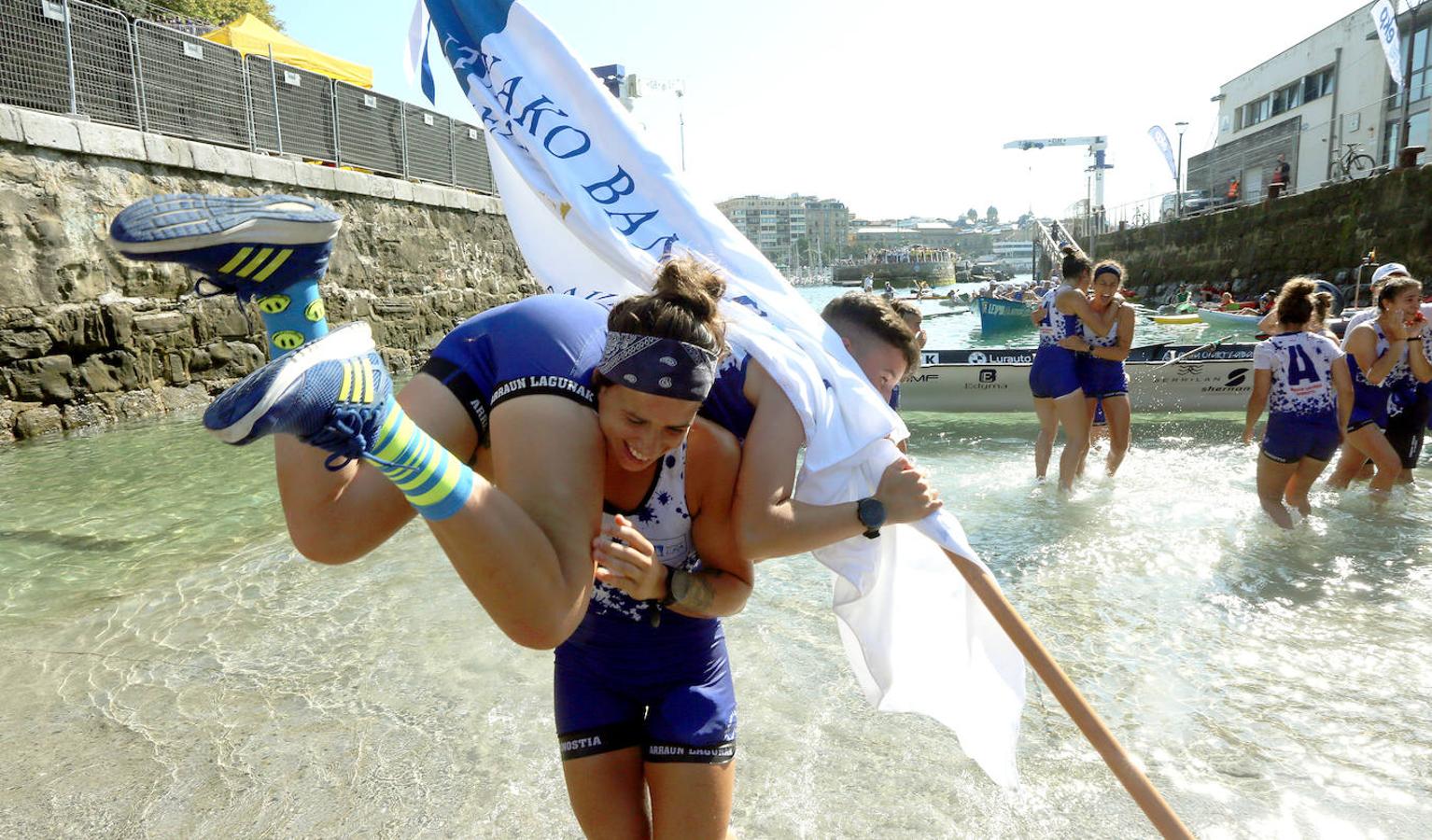 Fotos: Las mejores imágenes de la Bandera de La Concha femenina