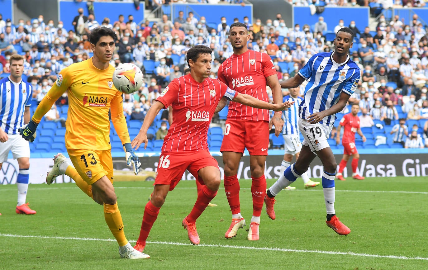 Fotos: Las mejores imágenes del partido entre la Real Sociedad y el Sevilla