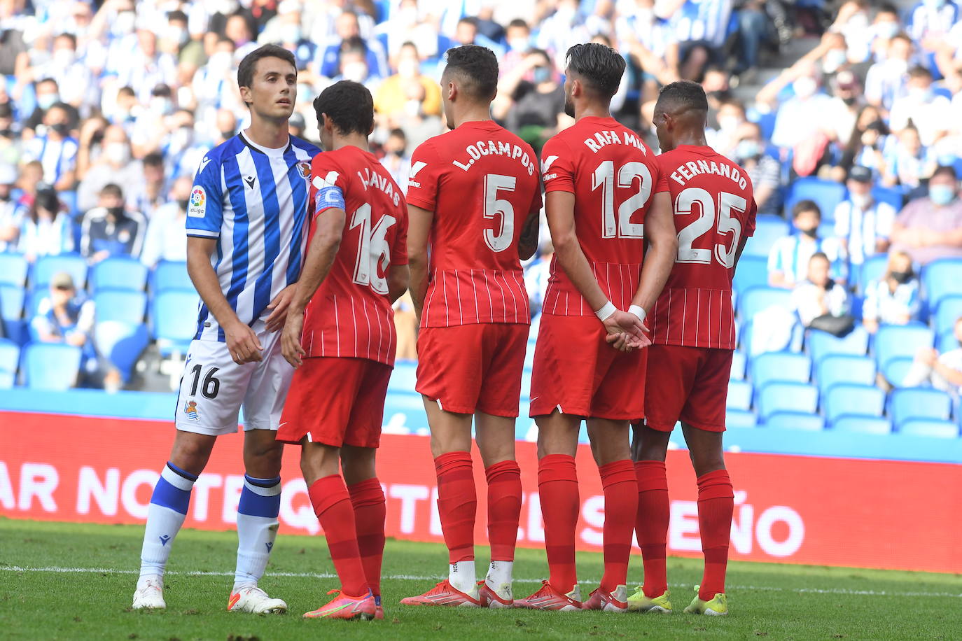 Fotos: Las mejores imágenes del partido entre la Real Sociedad y el Sevilla