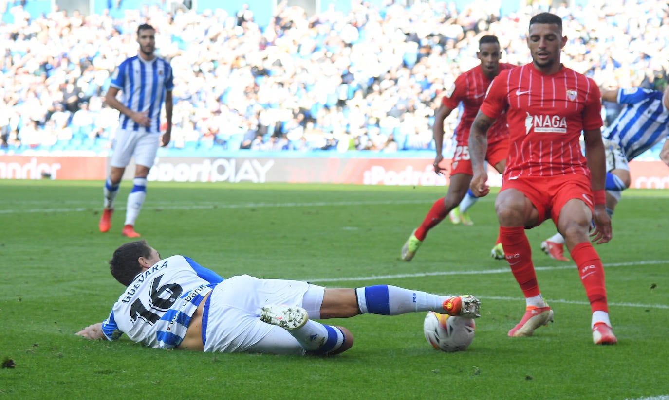 Fotos: Las mejores imágenes del partido entre la Real Sociedad y el Sevilla