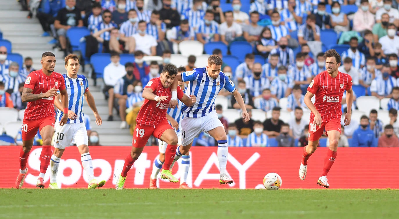 Fotos: Las mejores imágenes del partido entre la Real Sociedad y el Sevilla