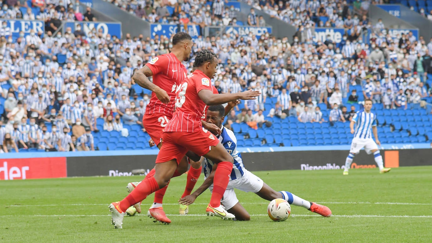 Fotos: Las mejores imágenes del partido entre la Real Sociedad y el Sevilla