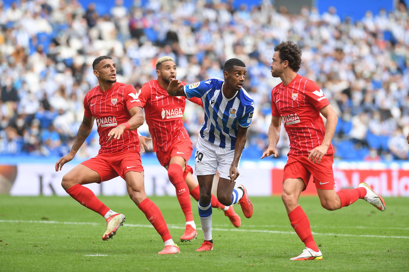 Fotos: Las mejores imágenes del partido entre la Real Sociedad y el Sevilla