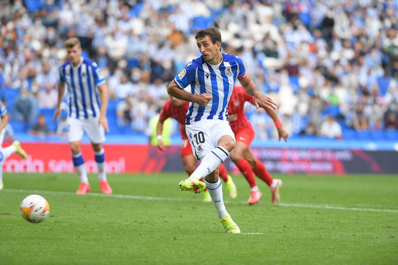 Fotos: Las mejores imágenes del partido entre la Real Sociedad y el Sevilla