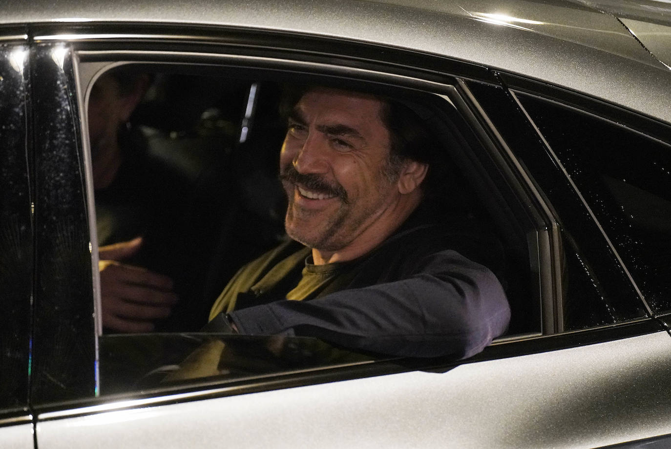 Fotos: Javier Bardem ya luce en el Zinemaldia