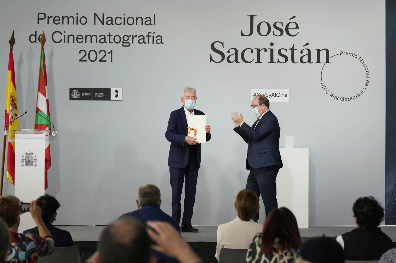 Fotos: Joé Sacristán recibe el reconocimiento a toda su carrera