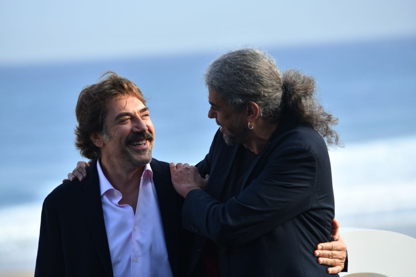 Fotos: Javier Bardem y el equipo de &#039;El buen patrón&#039;, en la terraza del Kursaal