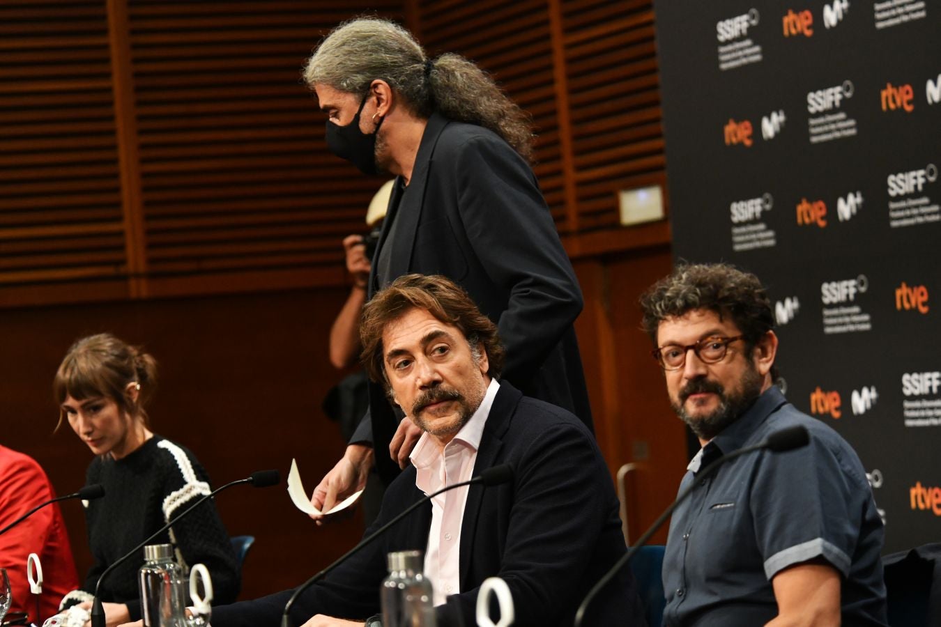 Fotos: Javier Bardem y el equipo de &#039;El buen patrón&#039;, en la terraza del Kursaal