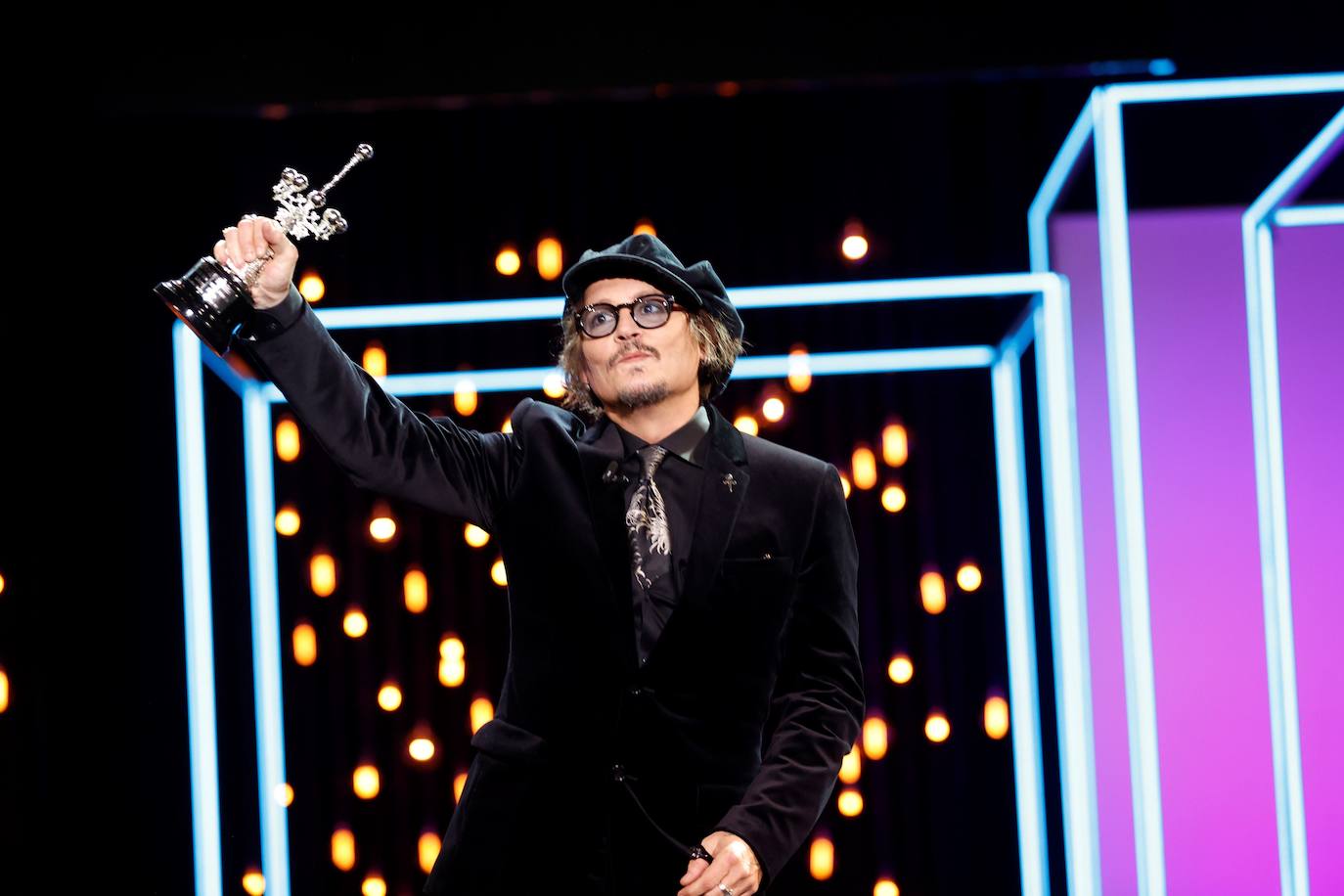 Fotos: Johnny Depp recibe el Premio Donostia