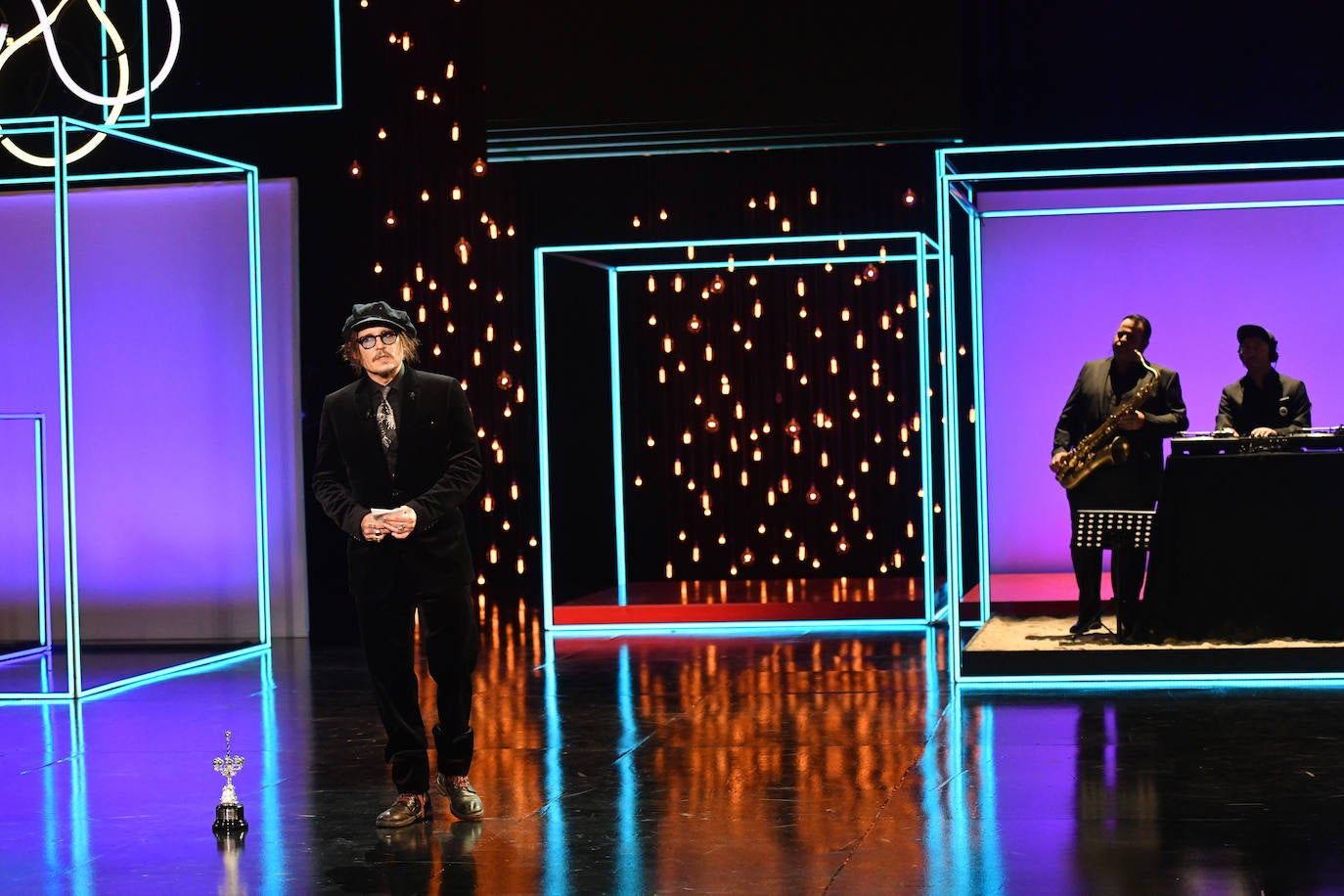 Fotos: Johnny Depp recibe el Premio Donostia