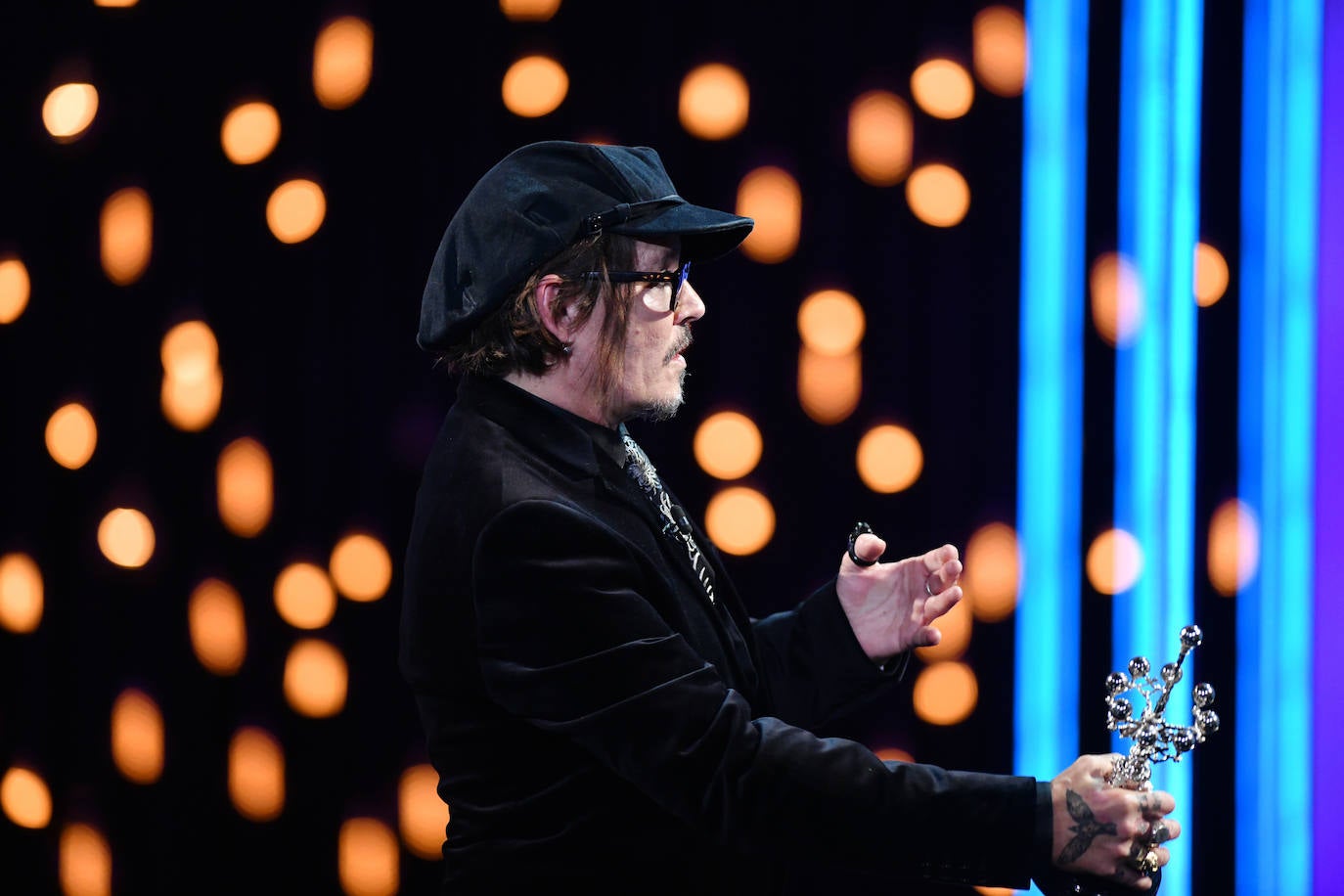 Fotos: Johnny Depp recibe el Premio Donostia