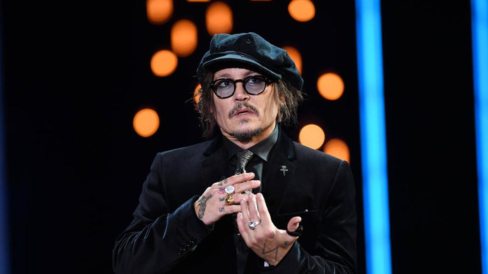 Johnny Depp recibe el Premio Donostia