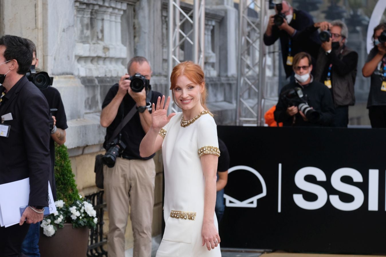 Fotos: Jessica Chastain, en San Sebastián