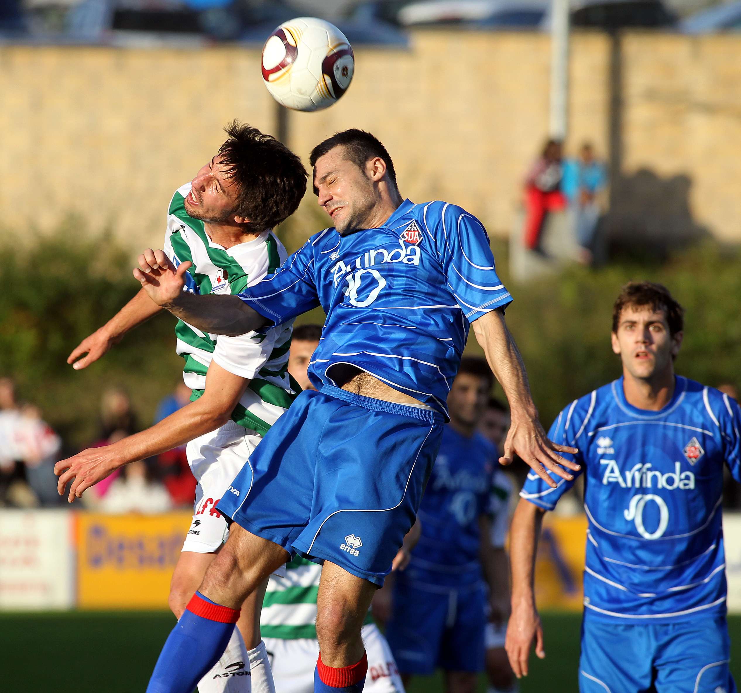 Partido entre Amorebieta y Eibar en 2011.