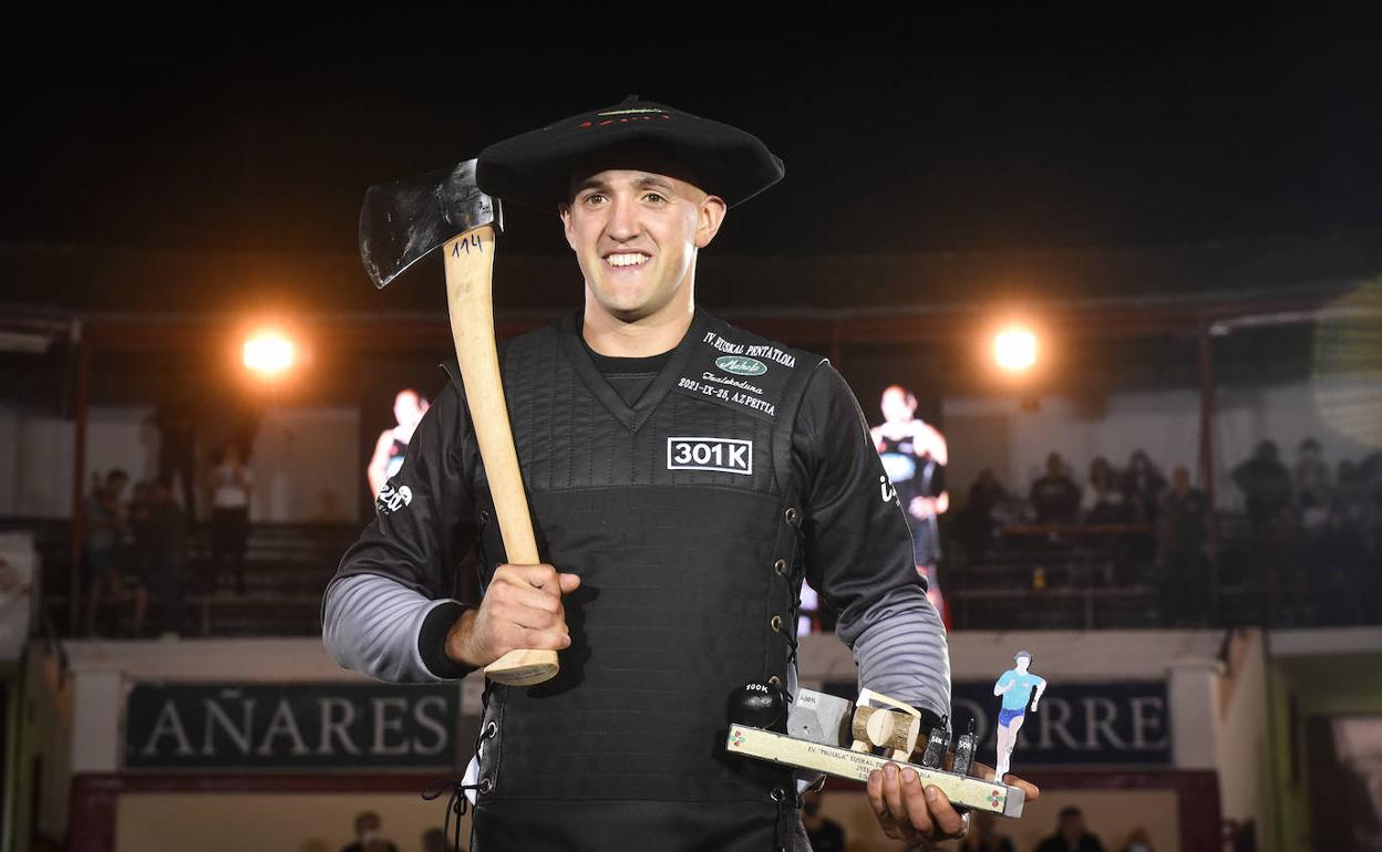 Andoni Iruretagoiena ('Izeta VI'): «Para ganar en el pentatlón hay que dominar las cinco pruebas»