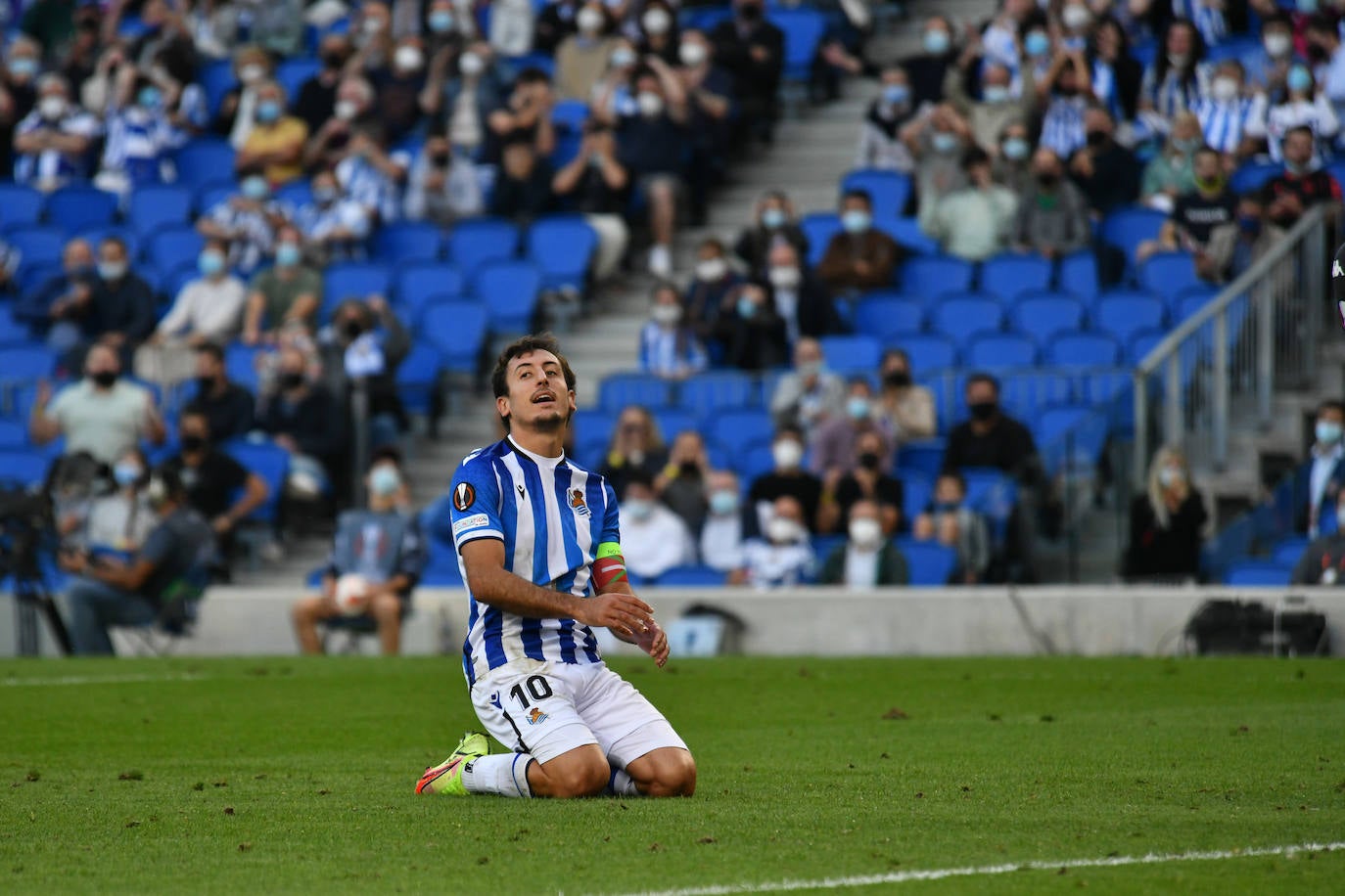 Fotos: Las mejores imáganes de partido entre la Real Sociedad y el Mónaco en Anoeta