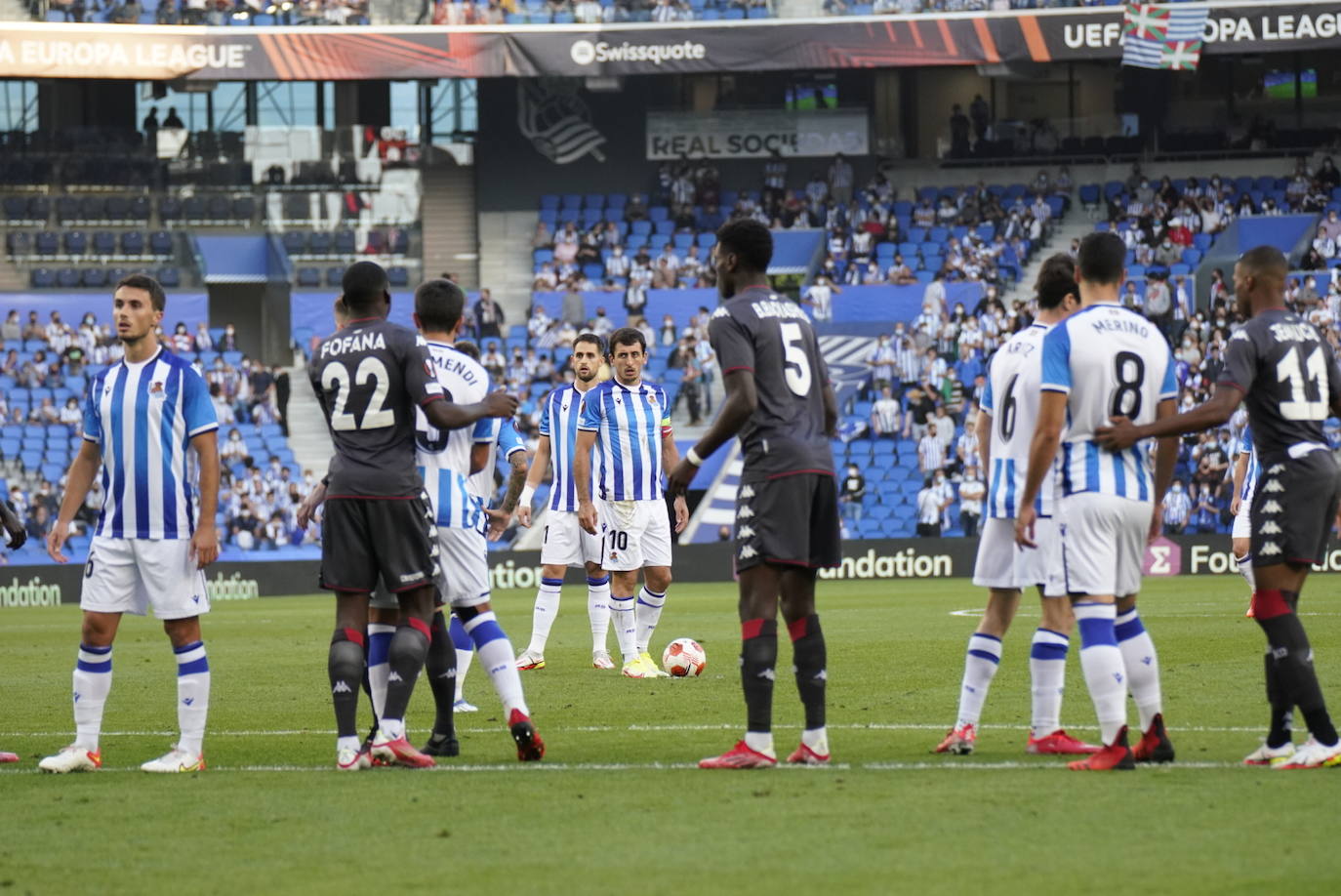 Fotos: Las mejores imáganes de partido entre la Real Sociedad y el Mónaco en Anoeta