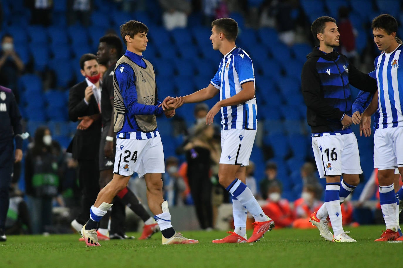 Fotos: Las mejores imáganes de partido entre la Real Sociedad y el Mónaco en Anoeta