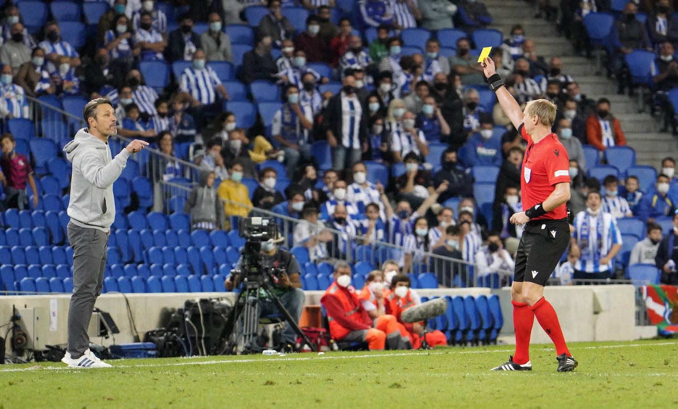 Fotos: Las mejores imáganes de partido entre la Real Sociedad y el Mónaco en Anoeta