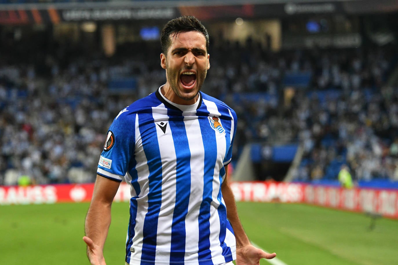 Fotos: Las mejores imáganes de partido entre la Real Sociedad y el Mónaco en Anoeta