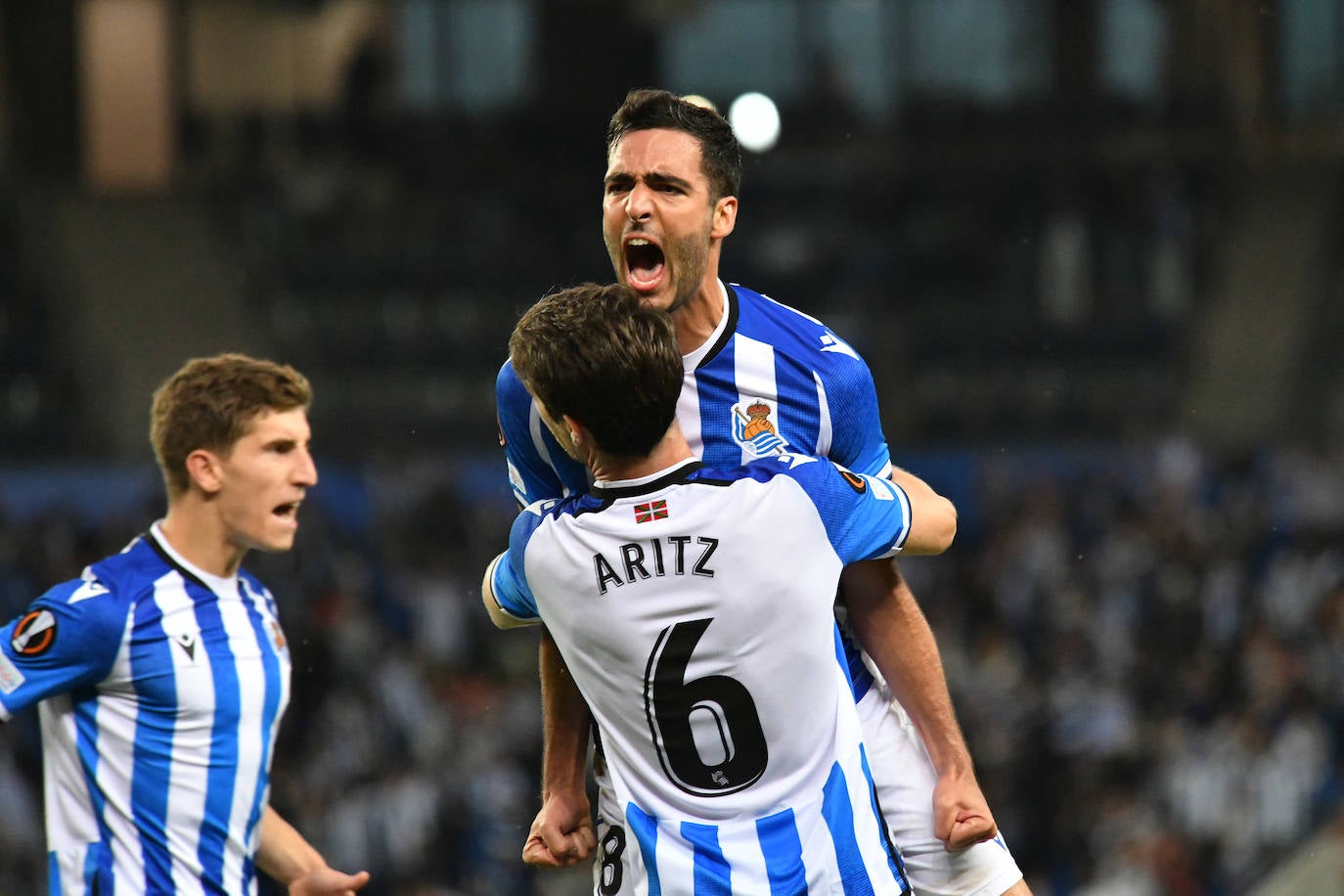 Fotos: Las mejores imáganes de partido entre la Real Sociedad y el Mónaco en Anoeta