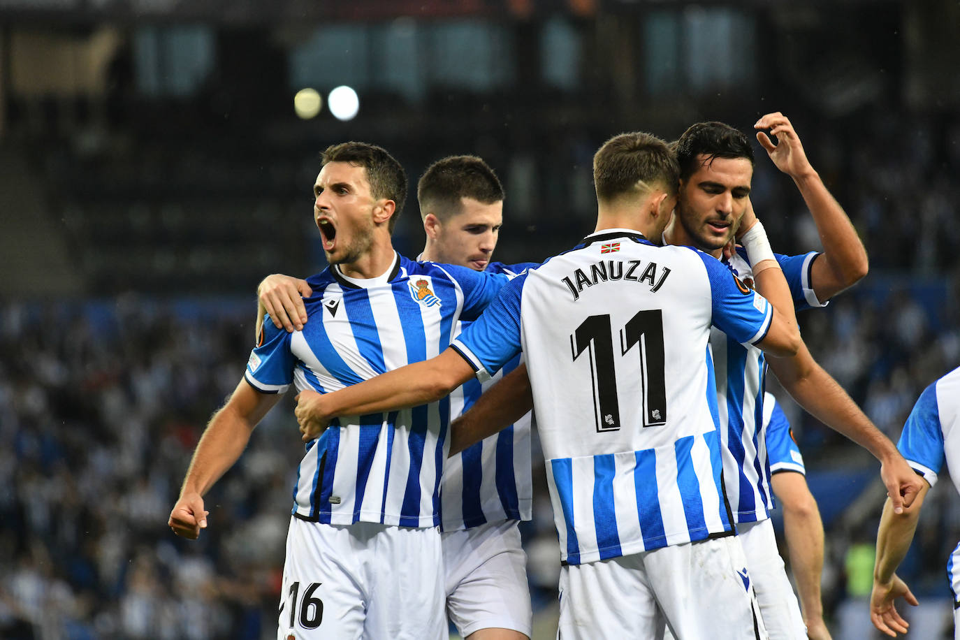 Fotos: Las mejores imáganes de partido entre la Real Sociedad y el Mónaco en Anoeta