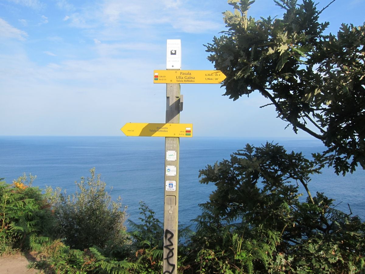 Fotos del Monte Ulia y la la ruta hasta Pasaia San Pedro