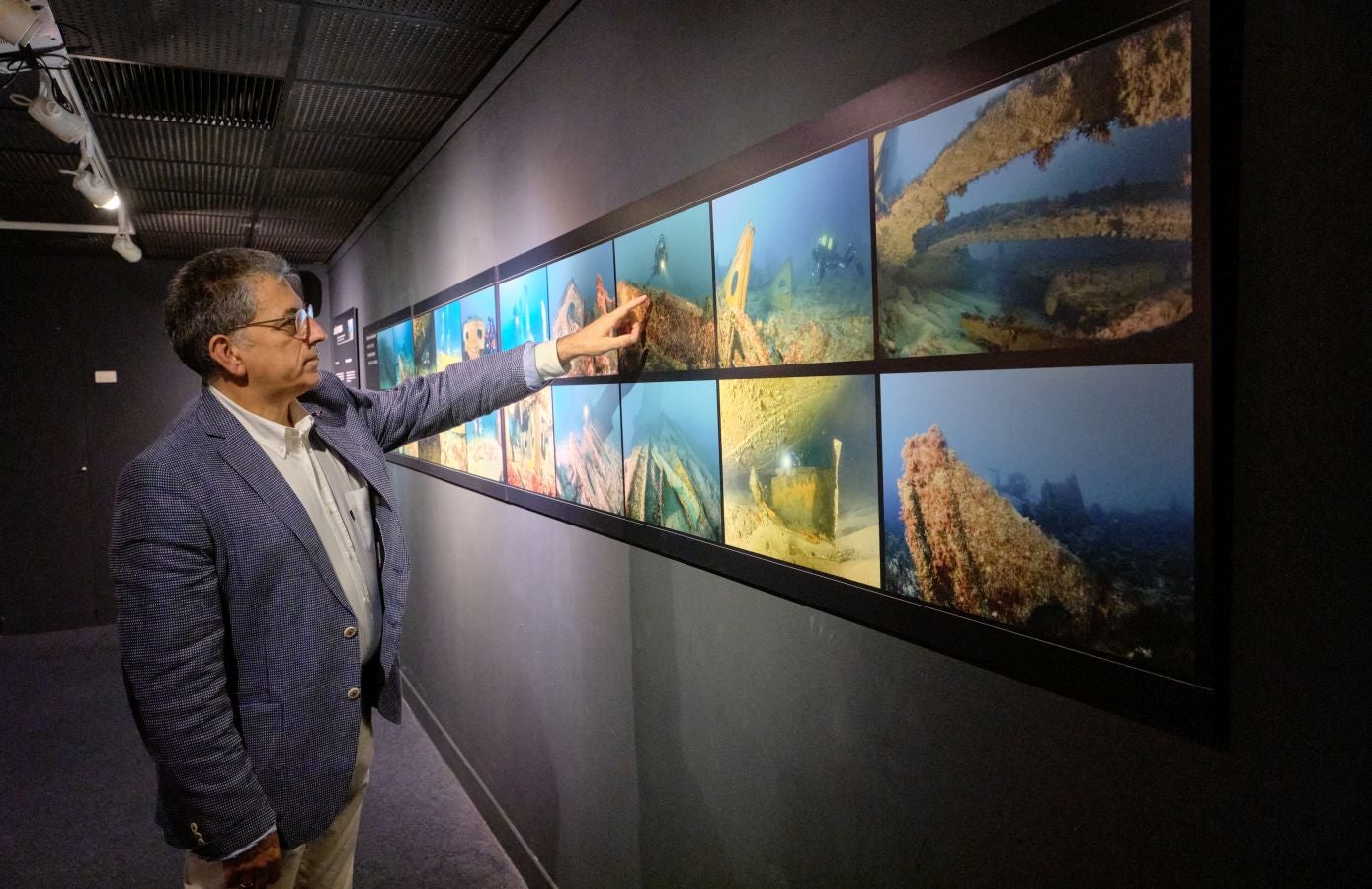 Fotos: El mercante alemán que se hundió en Monpás en 1942