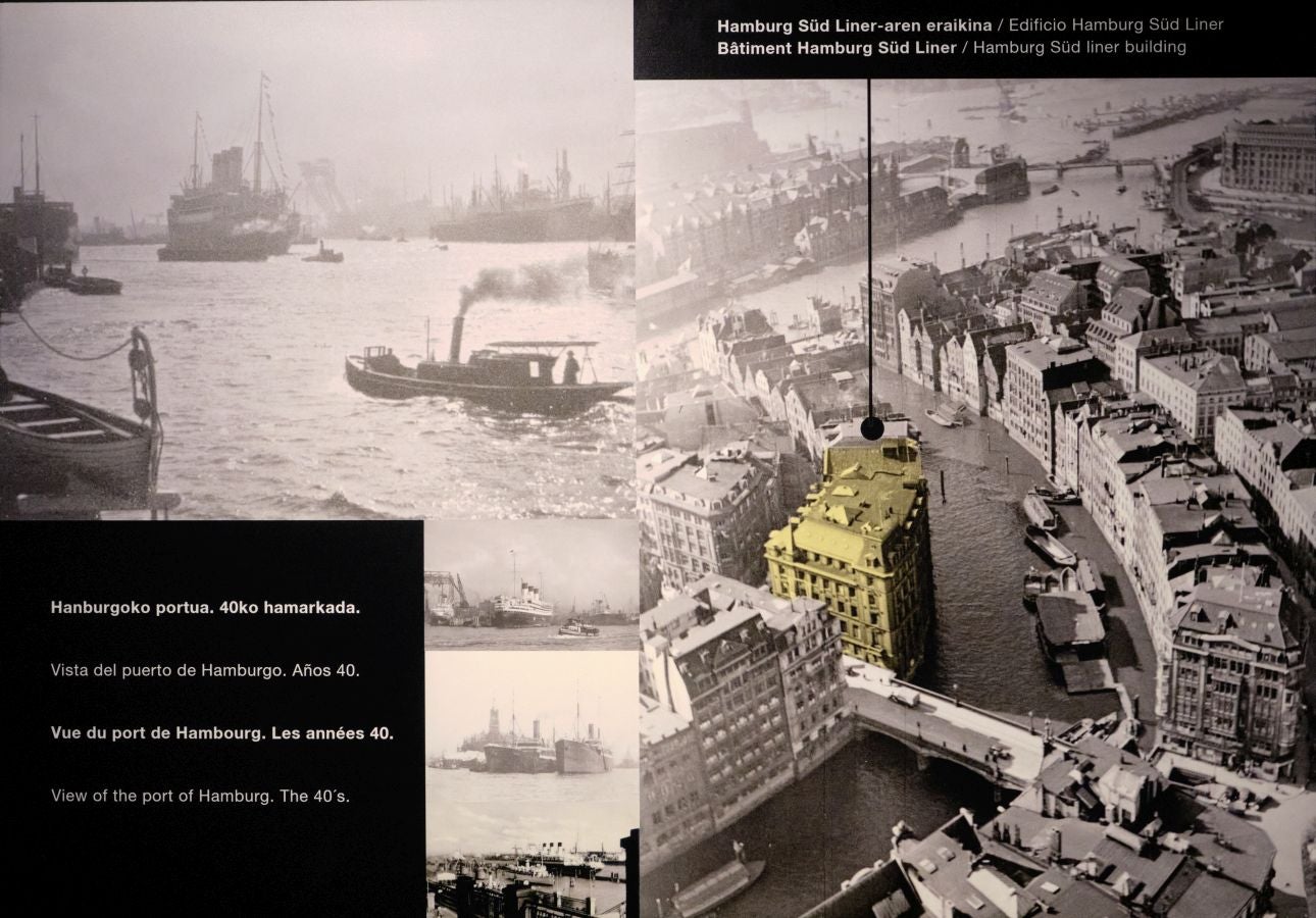 Fotos: El mercante alemán que se hundió en Monpás en 1942