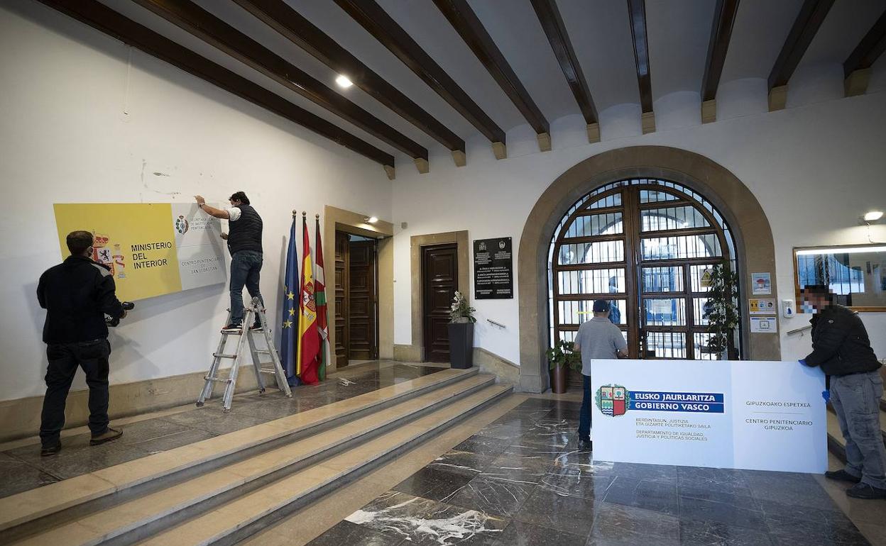 El Gobierno Vasco asume la gestión de las cárceles de Euskadi en un acto institucional simbólico en Basauri