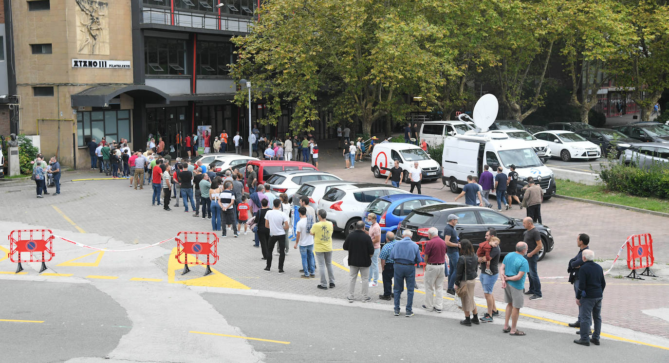 Fotos: Aimar Olaizola se despide del Atano III