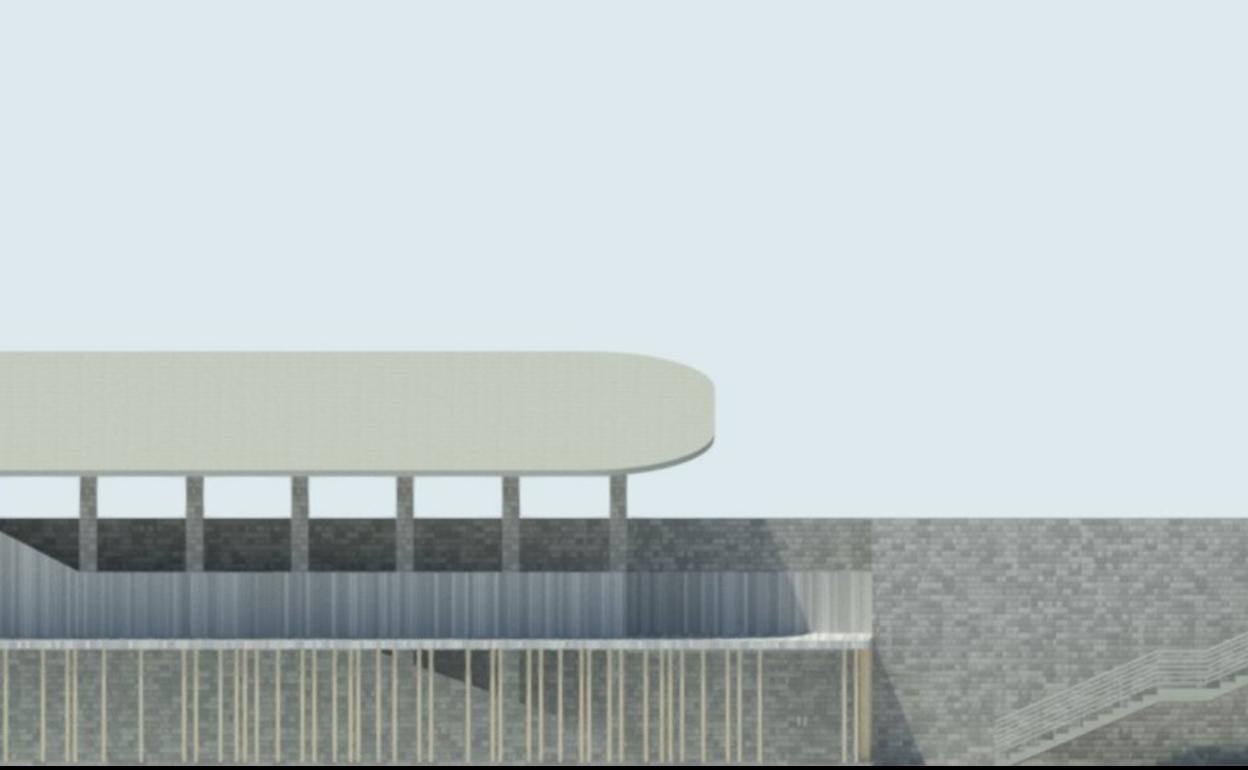 Imágenes del proyecto que está diseñando Adif para el apeadero de Tolosa. 