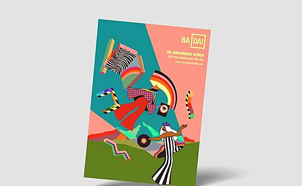 Leire Urbeltz artista iruindarrak egin du azokaren irudia.