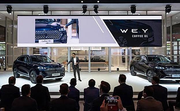 Presentación de la marca Wey de GWM en el pasado Salón de Múnich 