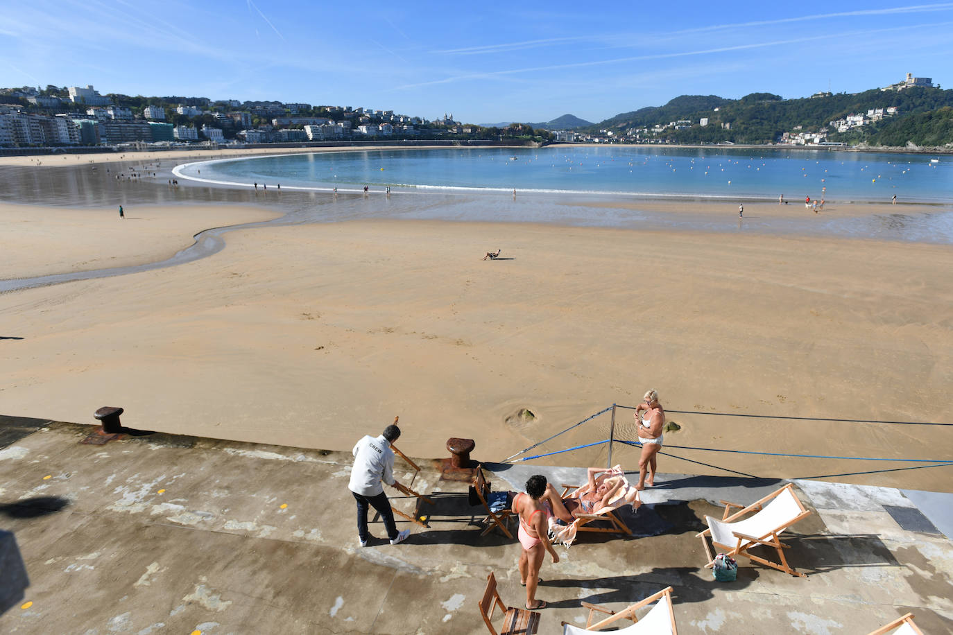 Fotos: Sol y cielos despejados en el primer día tras el fin de la emergencia sanitaria
