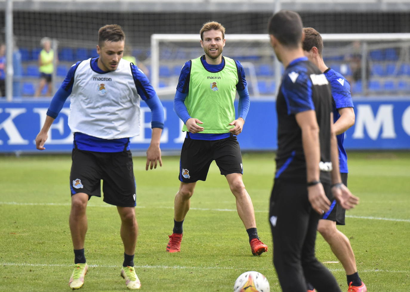 Fotos: Las mejores imágenes del entrenamiento de la Real Sociedad en Zubieta