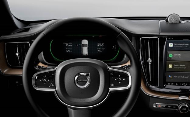 El interior del XC60 ha mejorado en todos los sentidos