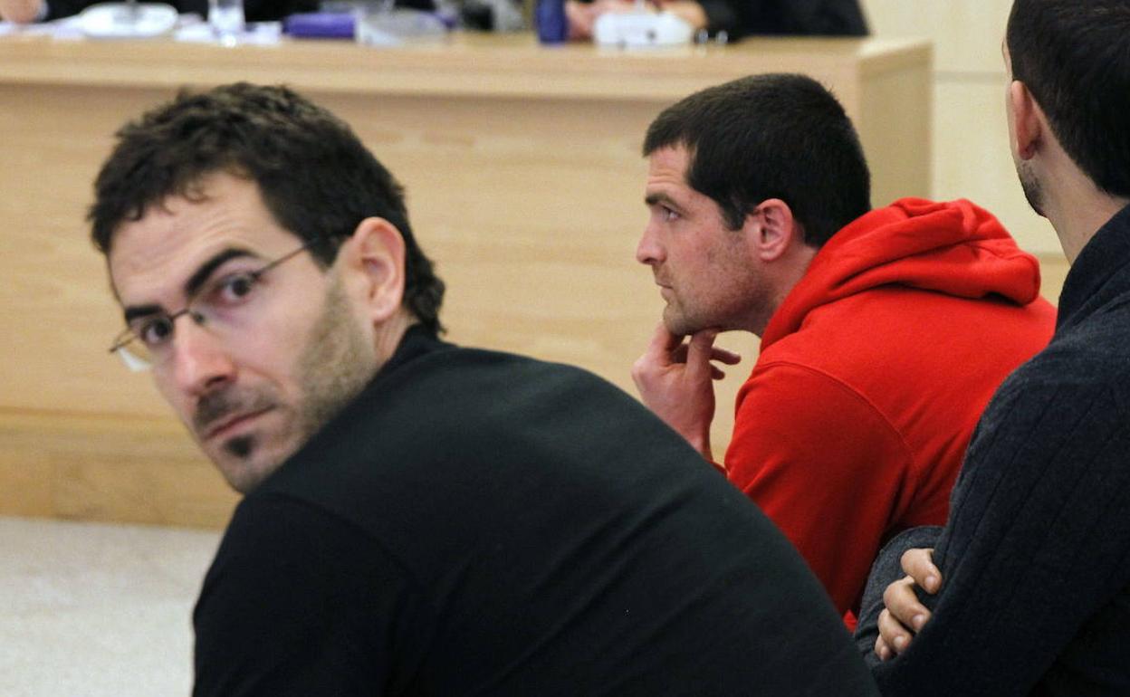 Jurdan Martitegi, el primero por la izquierda, en una imagen de archivo.