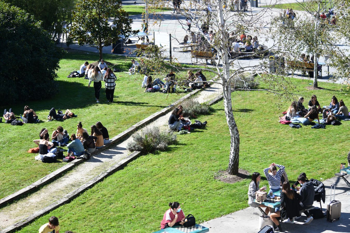 Fotos: El día después en la facultad de la UPV en Leioa