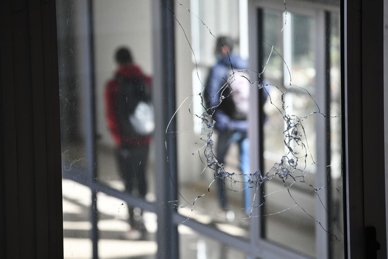 Fotos: El día después en la facultad de la UPV en Leioa