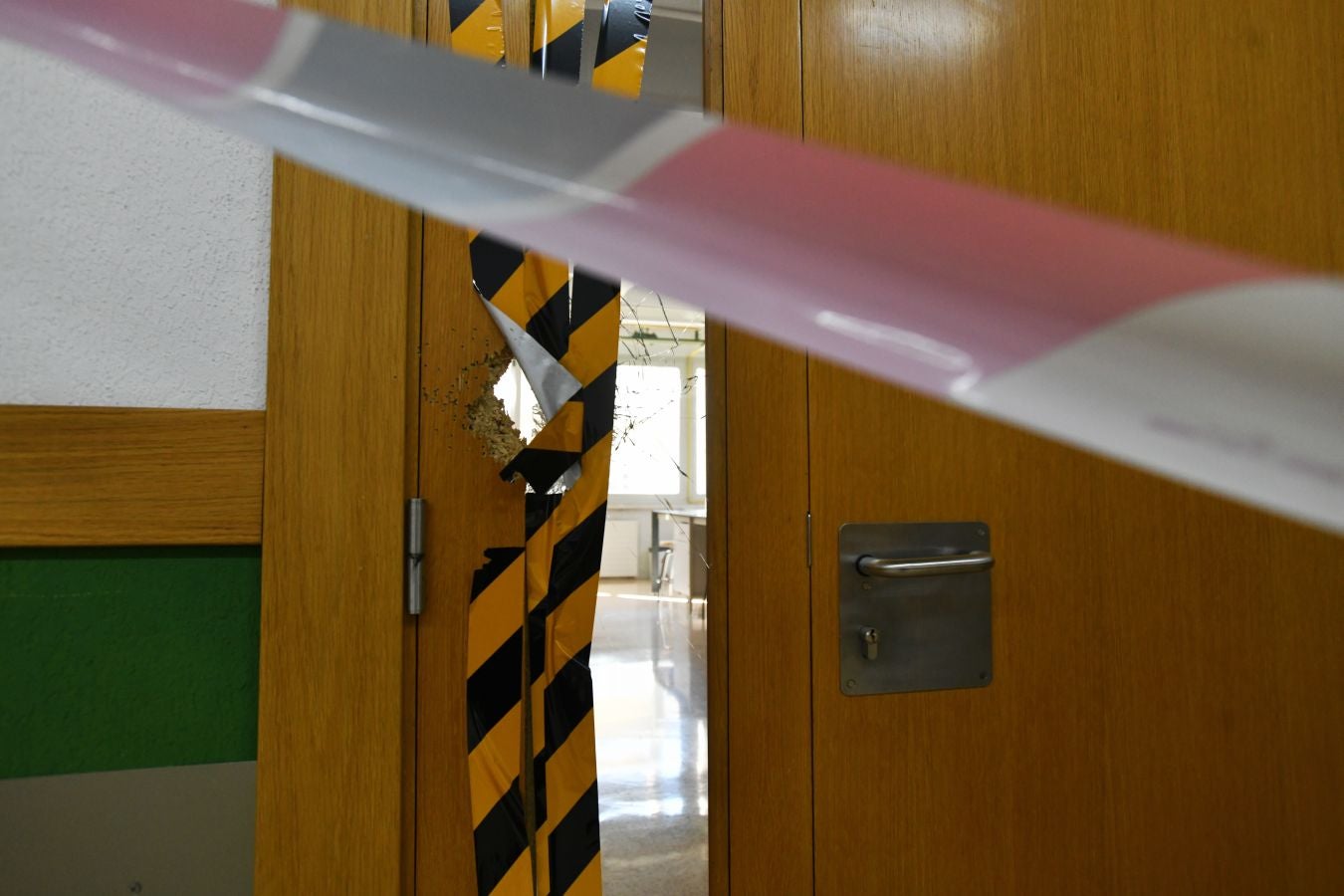 Fotos: El día después en la facultad de la UPV en Leioa