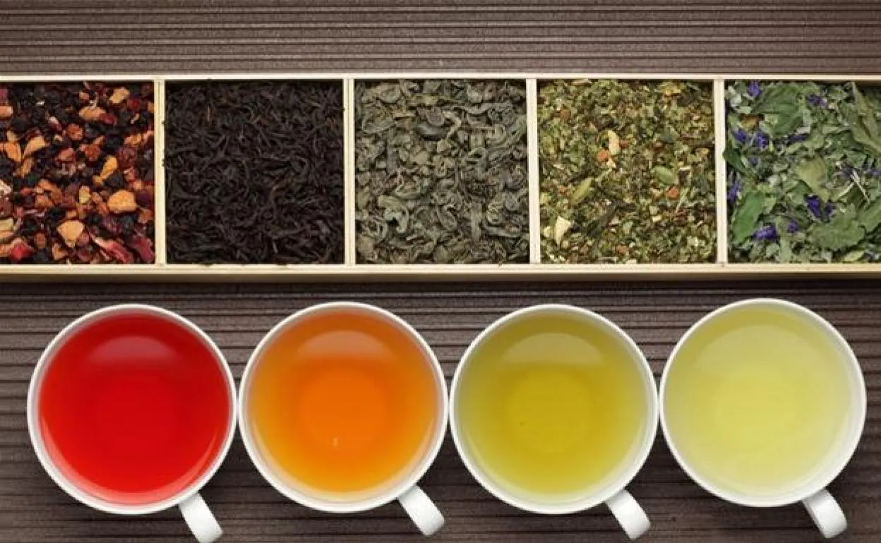 Rojo, verde y negro son las variedades de té más conocidas.