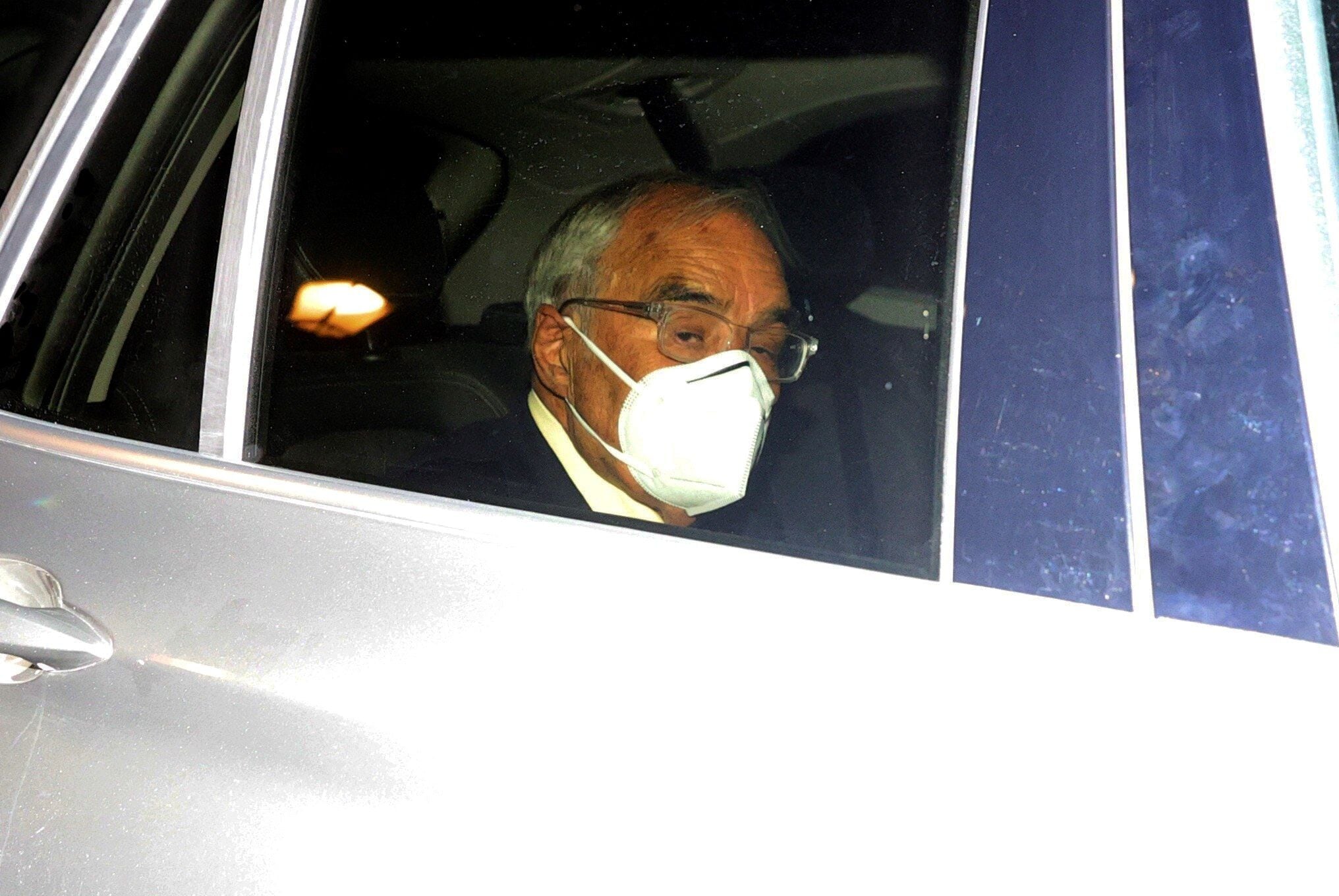 El exministro Rodolfo Martín Villa, en 2020, tras declarar ante la jueza argentina María Servini.