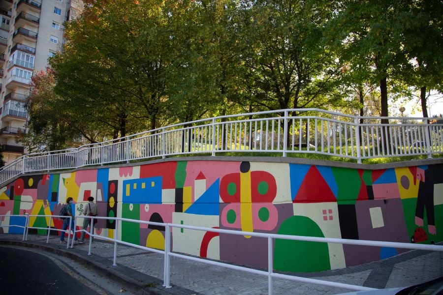 Fotos: Arte urbano en las fachadas de Altza