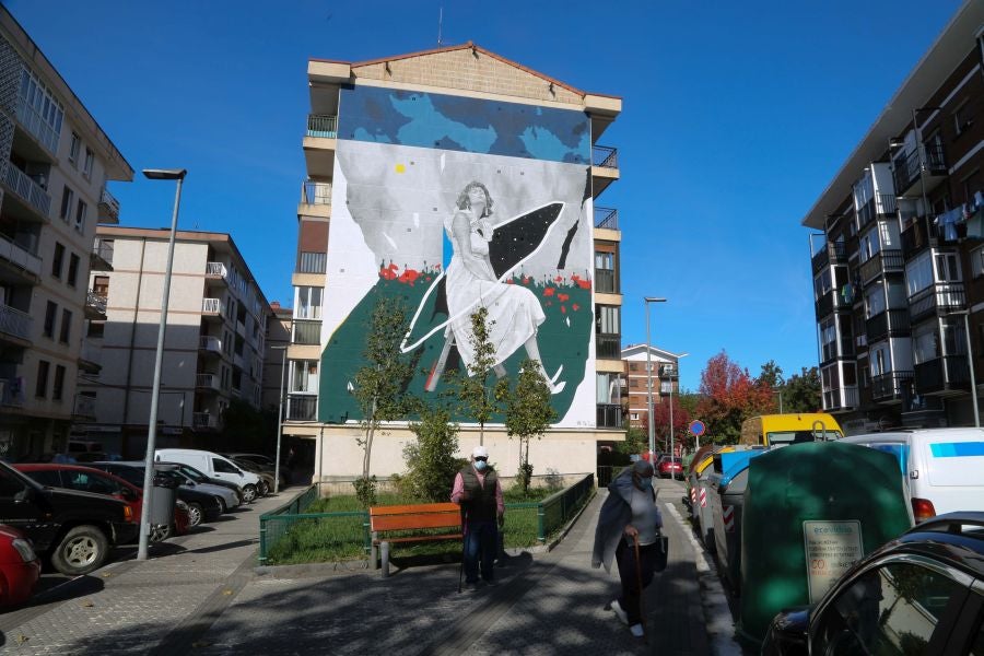 Fotos: Arte urbano en las fachadas de Altza