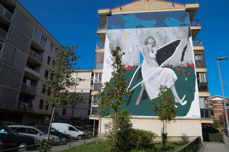 Fotos: Arte urbano en las fachadas de Altza
